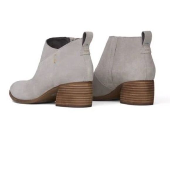 TOMS Womens Leilani Suede Ankle Boot - Picture 2 of 11